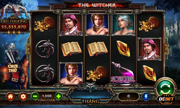 Một số biểu tượng có trong game The Witcher KUBET