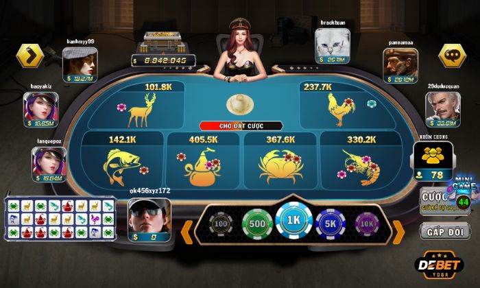 Game bầu cua KUBET với đồ họa bắt mắt