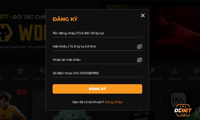 Người chơi tạo mật khẩu mạnh khi đăng ký tài khoản KUBET