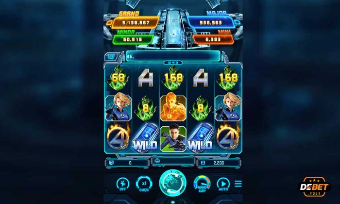 Chế độ chơi quen thuộc trong game Fantastic Four KUBET