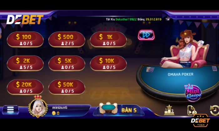 Bí kíp chơi Poker Omaha dễ thắng tại cổng game KUBET